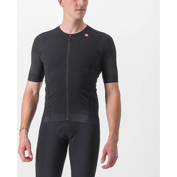 Castelli Premio Black Jersey - Light Black/Black