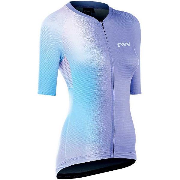 Northwave Blade Jersey Met Korte Mouwen Blauw XL Vrouw