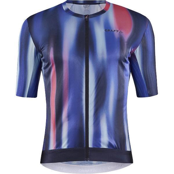 Craft Adv Aero Jersey Met Korte Mouwen Blauw L Man