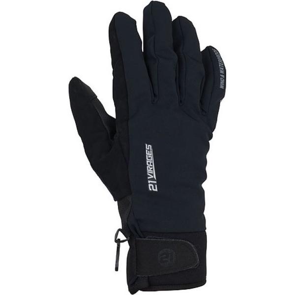 21Virages Permafrost fietshandschoen winter unisex zwart-M