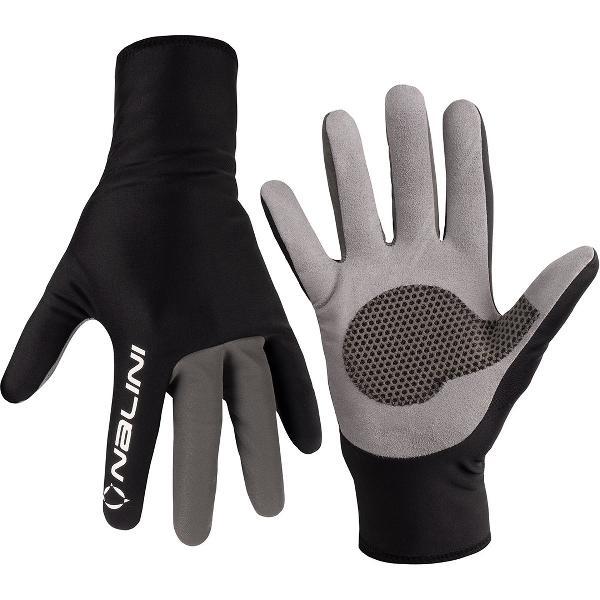 Nalini - Unisex - Fietshandschoenen winter - TH Fiets Handschoenen Winddicht - Zwart - REFLEX WINTER GLOVE - L