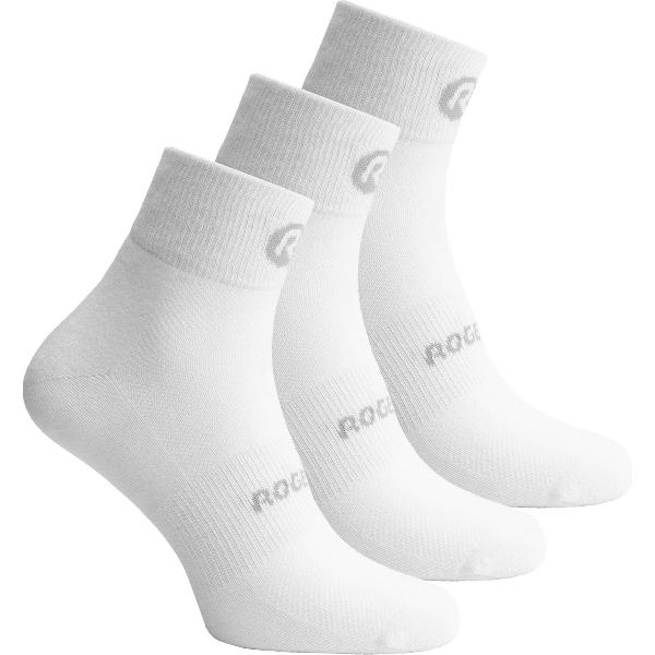 Rogelli Core 3-pack Fietssokken - Heren - Wit - Maat 44-47