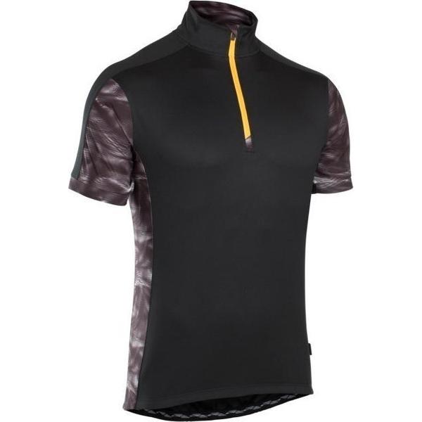 Ion Tee Half Zip Ss Paze - Black Medium