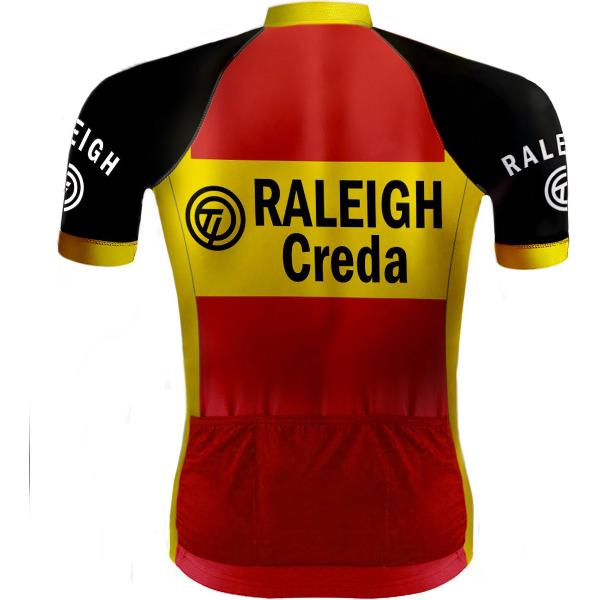 Retro Wielershirt TI-Raleigh rood - REDTED (L)