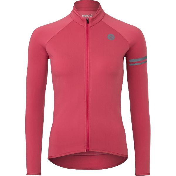 AGU Thermo Fietsshirt Lange Mouwen Essential Dames - Rusty Pink - S