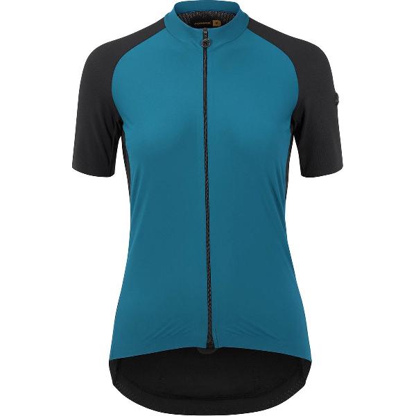 Assos Uma Gtv C2 Korte Mouwen Fietsshirt Blauw M Vrouw