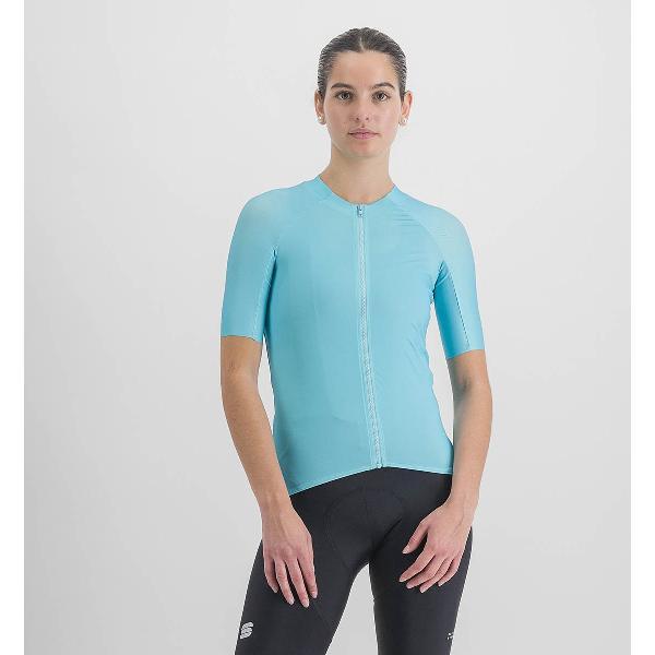 Sportful Matchy Jersey Met Korte Mouwen Blauw L Vrouw