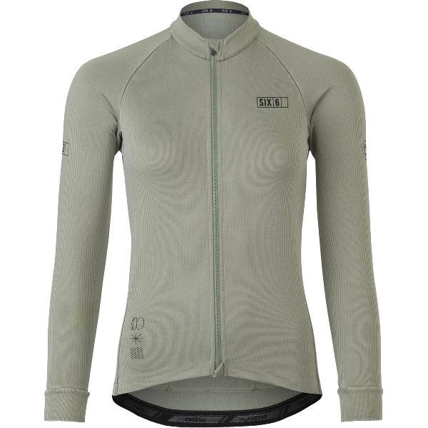 AGU Classic Fietsshirt Lange Mouwen SIX6 Dames - Grass Roots Green - XS