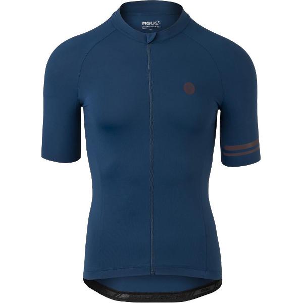 AGU Solid Fietsshirt II Trend Heren - Blauw - XXXL