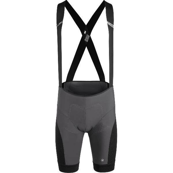 assos XC Bib Shorts Heren, torpedo grey Maat S