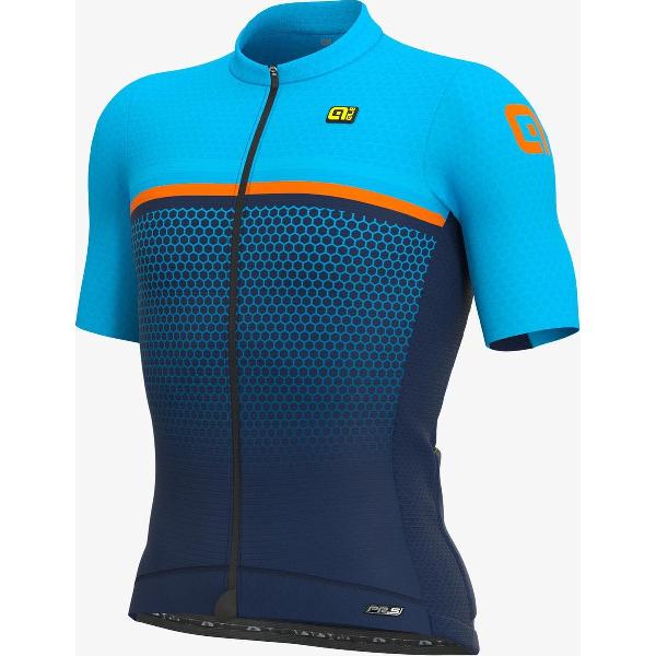 Ale Fietsshirt Korte Mouwen PRS Bridge - Lichtblauw - S - Valt klein