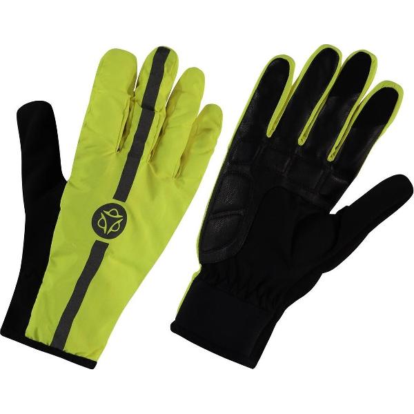 AGU Tech Regen Handschoenen Commuter - Neon Geel - L