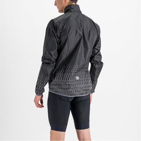 Sportful Fietsjack Heren Zwart - REFLEX JACKET BLACK - L