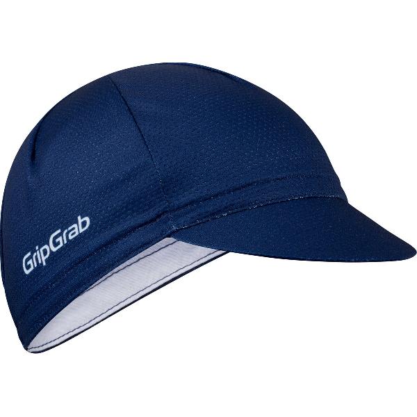 GripGrab - Lightweight Zomer Fietspet Mesh Cycling Cap Retro Fietsmuts - Navy Blauw - Unisex - Maat M/L