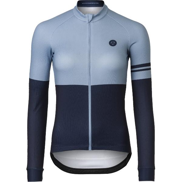 AGU Duo Fietsshirt Lange Mouwen Essential Dames - Cloud - XS