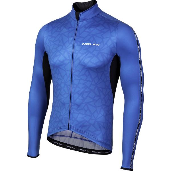 Nalini AIW LW Fietsshirt Lange Mouwen Blauw Maat M