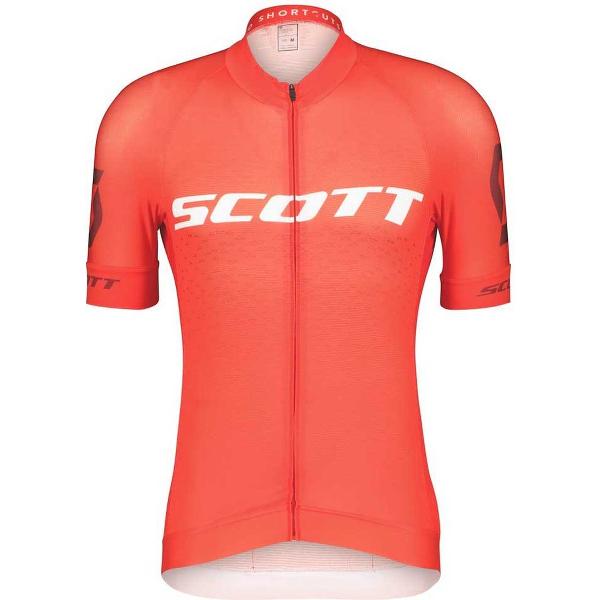 Scott Rc Pro Korte Mouwen Fietsshirt Rood L Man