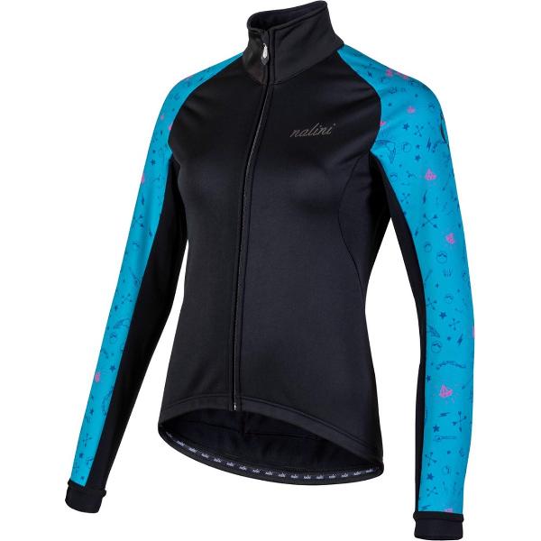 NALINI DAMESWINTERJACK CRIT 2.0 BLAUW - ZWART Maat M