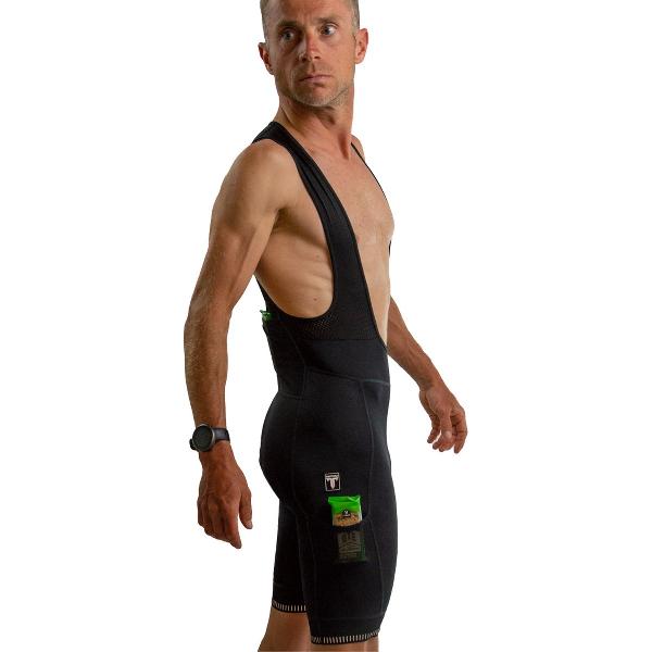 TriTiTan Pro Men Padded 4 Pockets Cycling Bib Shorts - Korte Fietsbroek - 3XL