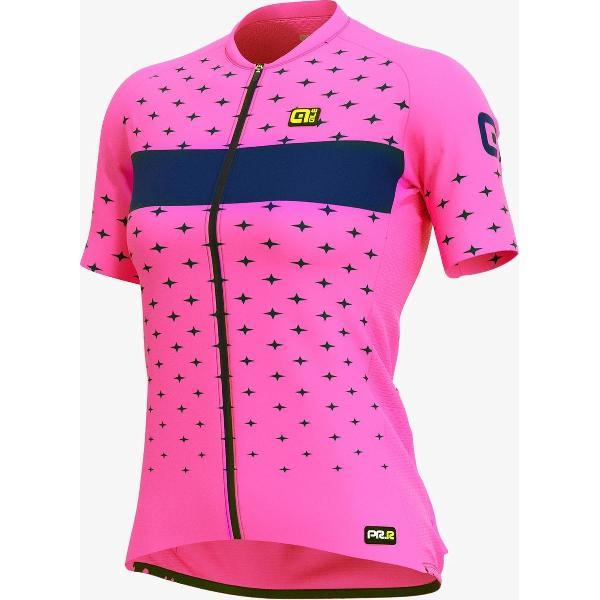 Ale Dames Fietsshirt Korte Mouwen Graphics PRR Stars - Roos - 3XL - Valt klein