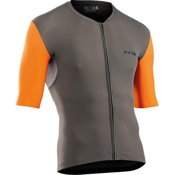 Northwave Extreme Jersey SS Dusty Olive/Orange M