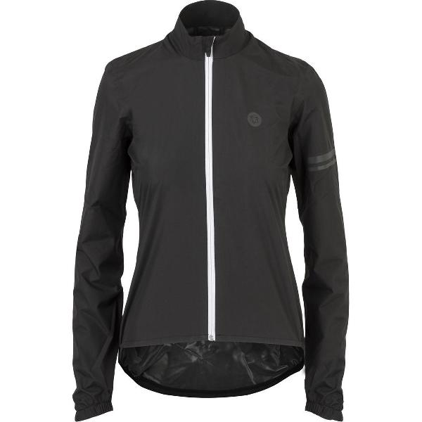 AGU Fiets Regenjack Essential Dames - Zwart - M