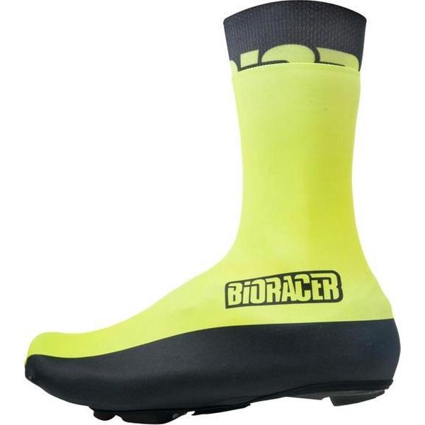 Bioracer Overschoenen One Black & Fluo Yellow Size L (42-45)