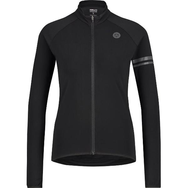 AGU Thermo Fietsshirt Lange Mouwen Essential Dames - Zwart - XXL