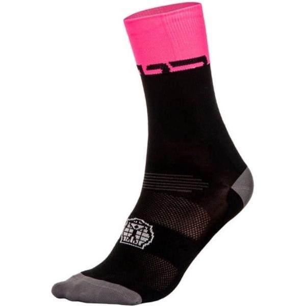 BIORACER SUMMER SOCKS BLACK ZWART/ROZE 45/47