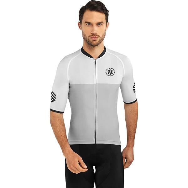 Siroko M2 Granfondo Jersey Met Korte Mouwen Wit L Man