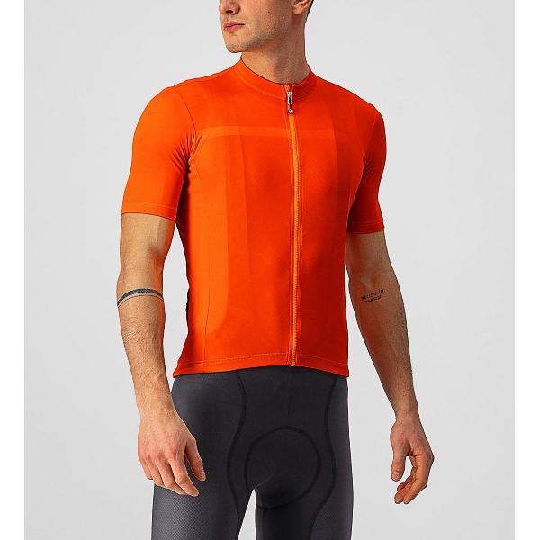 Castelli Fietsshirt korte mouwen Heren Oranje - CLASSIFICA JERSEY BRILLIANT ORANGE - 3XL