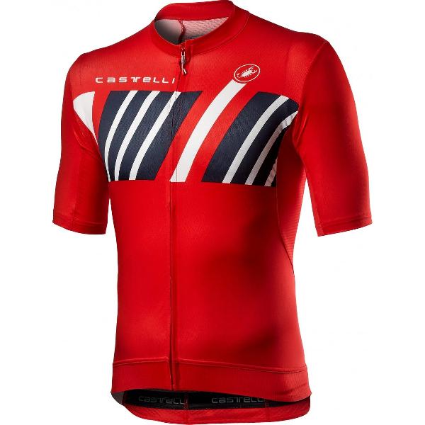 Castelli Fietsshirt Heren Rood - CA Hors Categorie Jersey Red - M