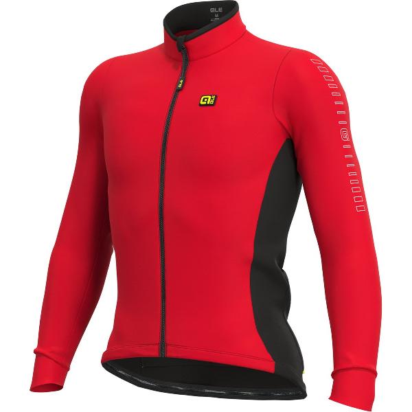 Ale Fietsshirt Lange Mouwen Solid Fondo - Zwart - L - Valt klein