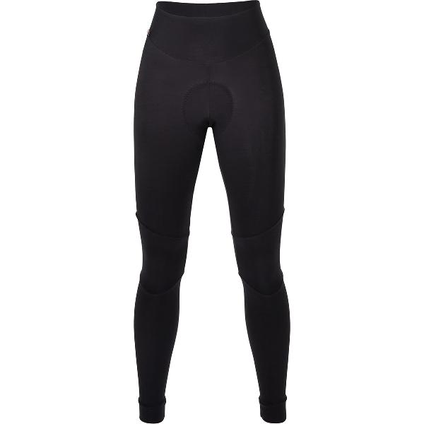 Santini Fietsbroek lang met bretels Dames Zwart - Omnia - Women Bib Tights Black - L