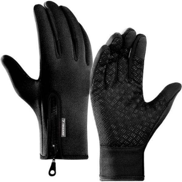 Oneiro's Luxe Winter Fietshandschoenen Met Touch Tip Gloves - Maat M