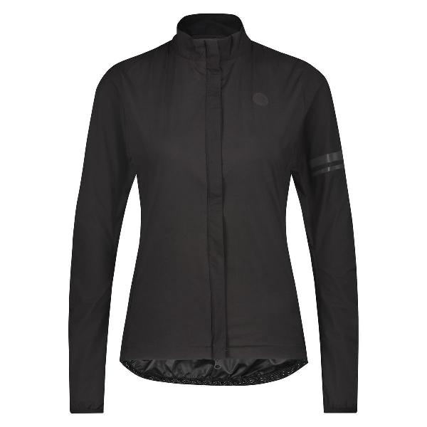 AGU Storm Breaker Fiets Regenjas Essential Dames Opvouwbaar - Zwart - XL