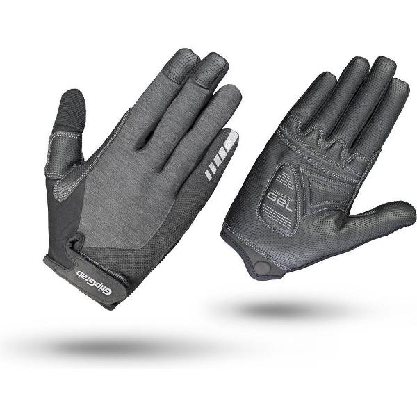 GripGrab Fietshandschoenen zomer lange vingers Dames Grijs / Women's ProGel Full Finger Grey - L