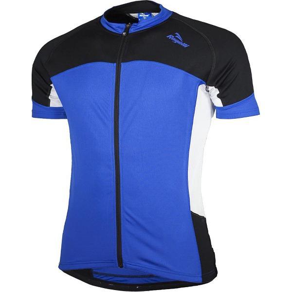 Rogelli Recco Fietshirt - Heren - Korte mouwen - Kobalt/Zwart/Wit