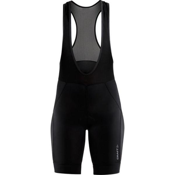 Craft Rise Bib Shorts W Fietsbroek Dames - Zwart