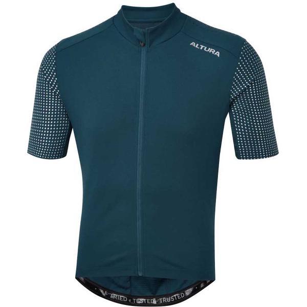 Altura Nightvision Jersey Met Korte Mouwen Groen S Man