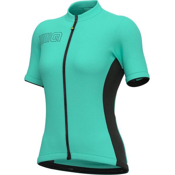 ALE DONNA SS JERSEY PRAGMA COLOR BLOCK - Aqua - L - Valt klein