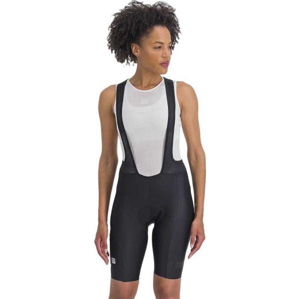 Sportful Fietsbroek kort met bretels - koersbroek HerenZwart - GIARA W BIBSHORT BLACK - XXL