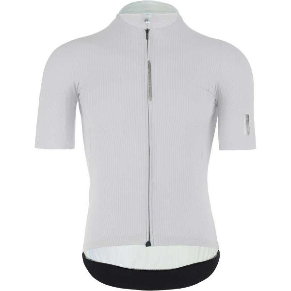 Q36.5 Pinstripe Pro Jersey Met Korte Mouwen Wit S Man