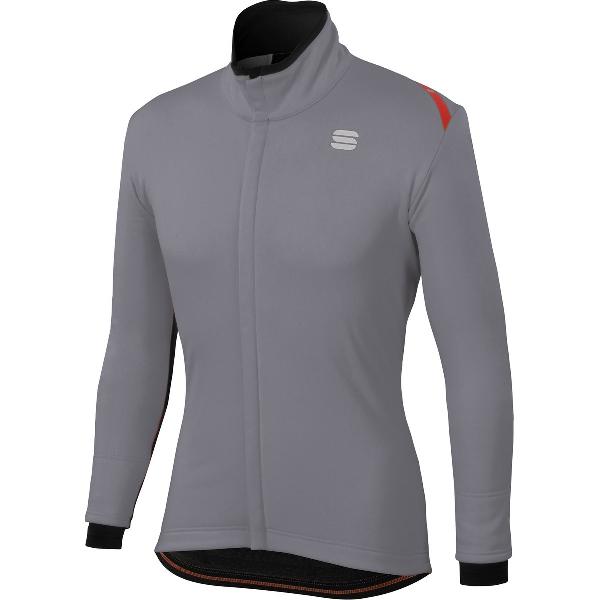 Sportful Fietsjack waterafstotend Heren Grijs Grijs / Fiandre Thermo Cabrio Jacket-Tradewinds/Anthracite - L