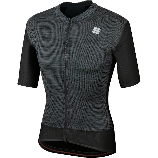 Sportful Fietsshirt korte mouwen Heren Zwart Zwart / SF Supergiara Jersey-Black/Black - L