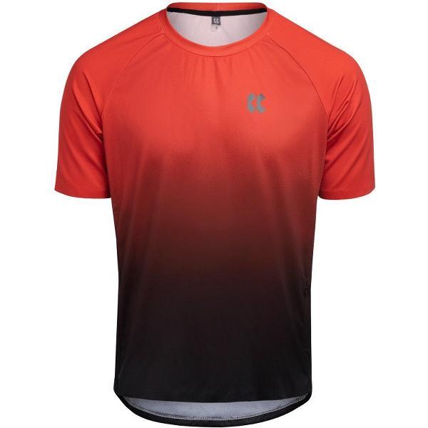 Kalas Discover Z2 Jersey Met Korte Mouwen Rood 8 Man