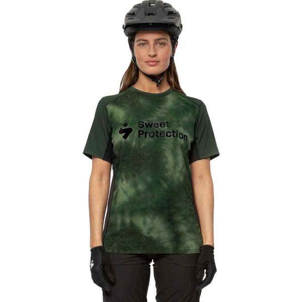 Sweet Protection Hunter Enduro-trui Met Korte Mouwen Groen S Vrouw