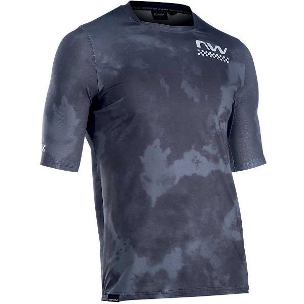 Northwave Bomb Jersey Met Korte Mouwen Blauw M Man