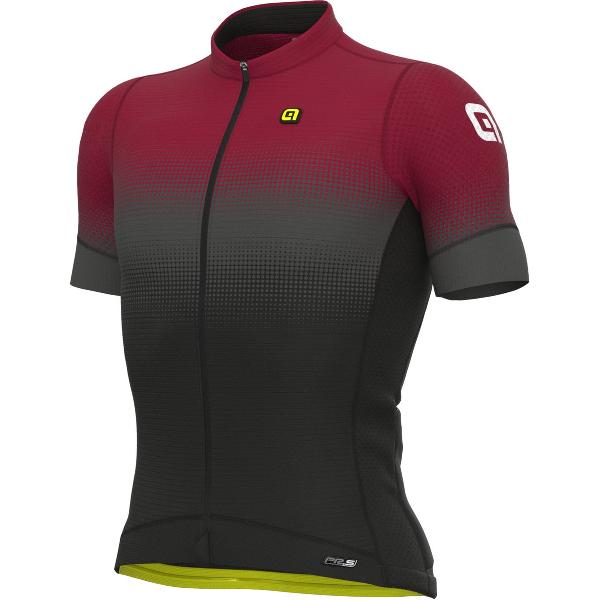 Ale Fietsshirt Korte Mouwen PRS Gradient - Rood - M - Valt klein