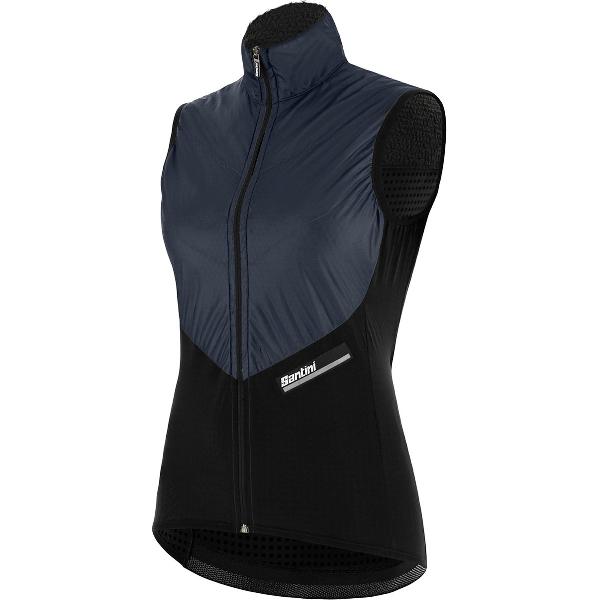 Santini Windstopper mouwloos Zwart Dames - Redux Stamina Sleeveless Vest For Women Black - M